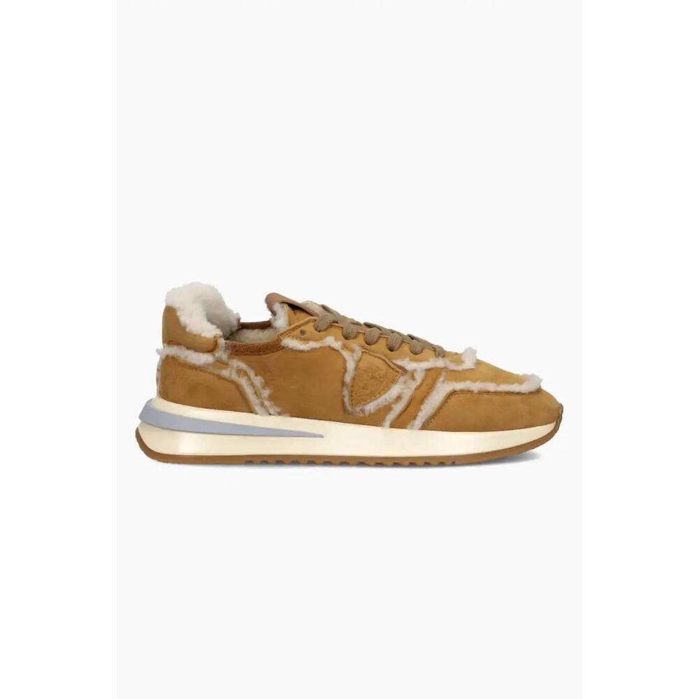 NEW PHILIPPE MODEL women's tropez 2.1 low sneaker in cognac